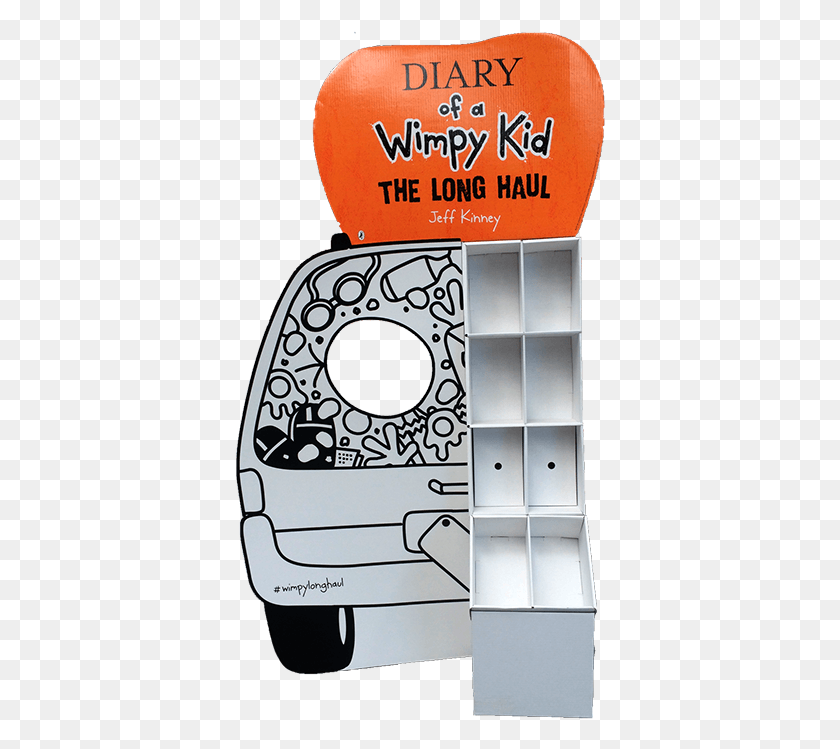 370x689 Wimpy Kid Book Book Point Of Sale, Мебель, Шкаф, Шкаф Hd Png Скачать