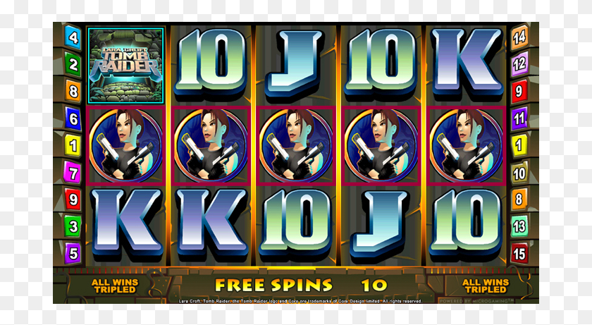 691x401 Win 10 Free Spins With 3x Multiplier On Tomb Raider Tomb Raider, Person, Human, Gambling HD PNG Download