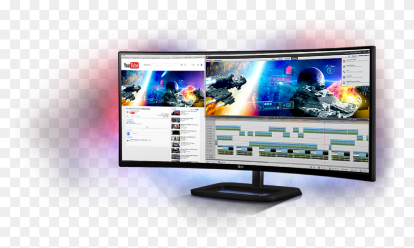 Win 10k To Make Your Dream Setup With Lg39s Ultrawide Ultrawide Amp Portrait Monitor, Screen, Electronics, Display HD PNG Download