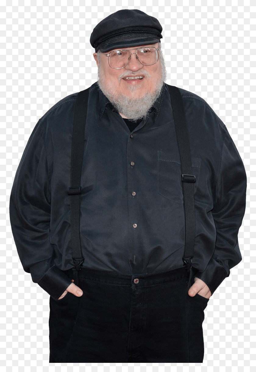 1954x2904 Win A Wolf Sanctuary Tour And Helicopter Ride With George Rr Martin Standing HD PNG Download