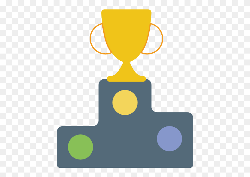 459x535 Win Podium Icono, Trophy HD PNG Download