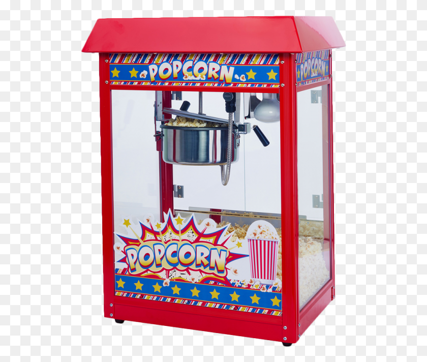 523x652 Descargar Png Winco Pop 8R Popcorn Popper Popcorn Machine Winco, Kiosk, Arcade Game Machine, Appliance Hd Png