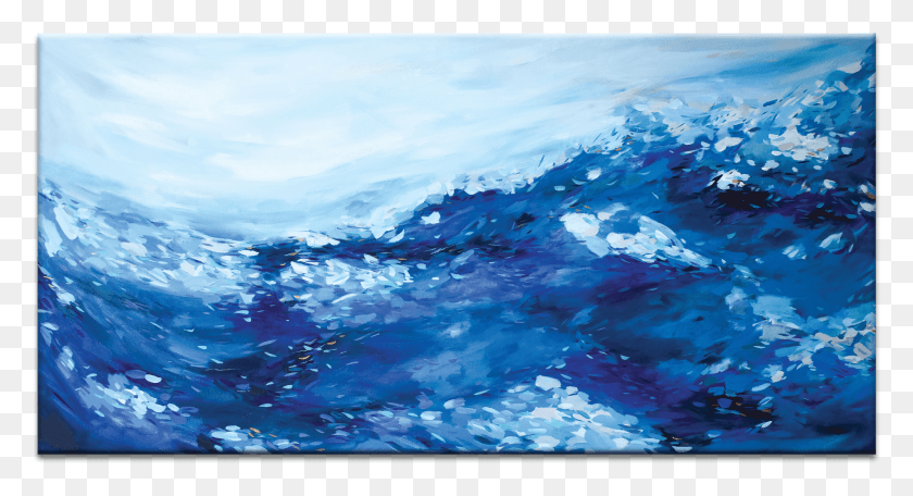 1885x957 Wind And Waves Painting, Nature, Outdoors, Sea HD PNG Download