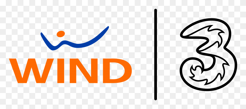 4392x1774 Wind Wind Tre Logo, Text, Word, Symbol HD PNG Download