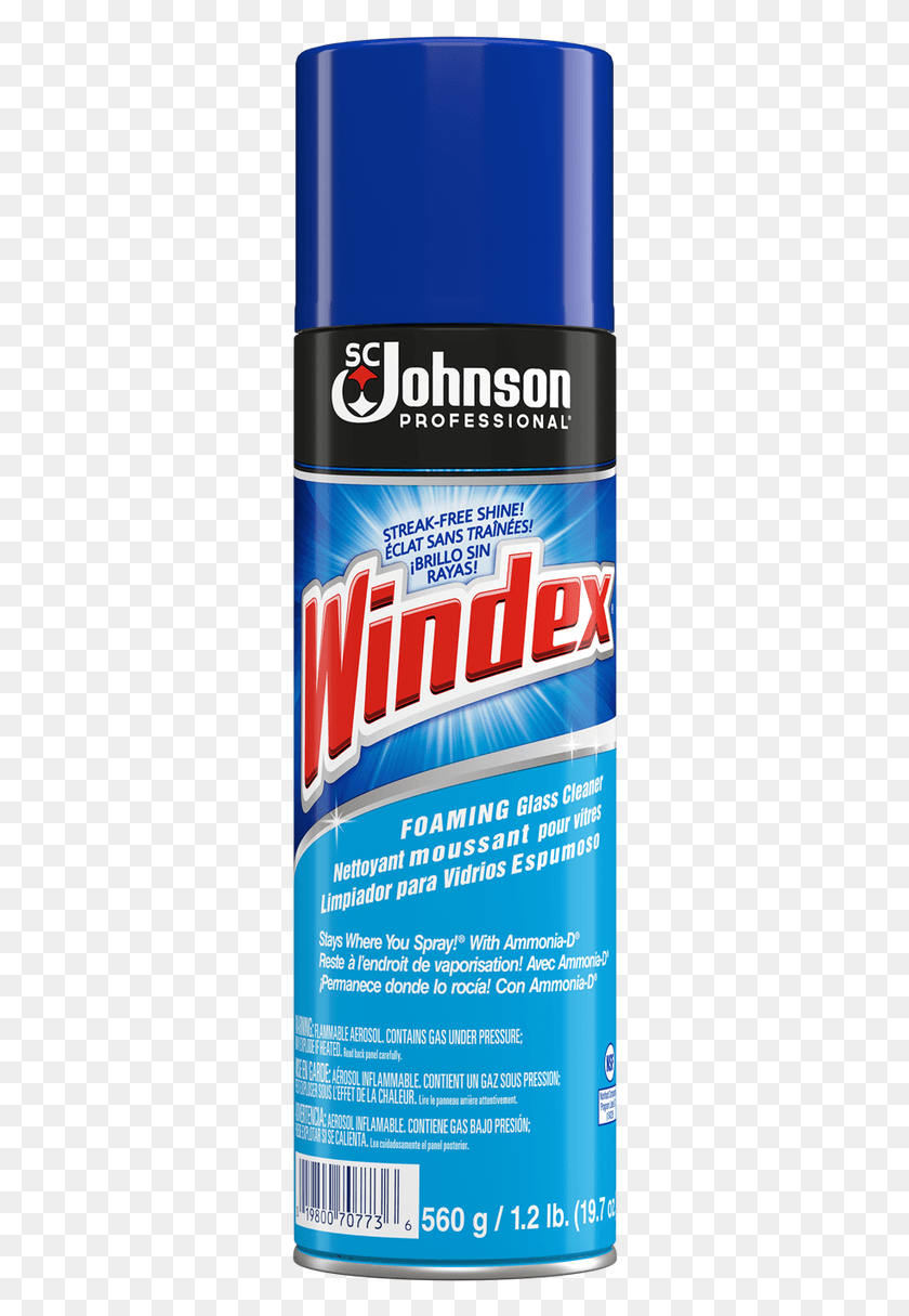 306x1155 Windex Foaming Glass Cleaner Windex, Word, Advertisement, Poster HD PNG Download