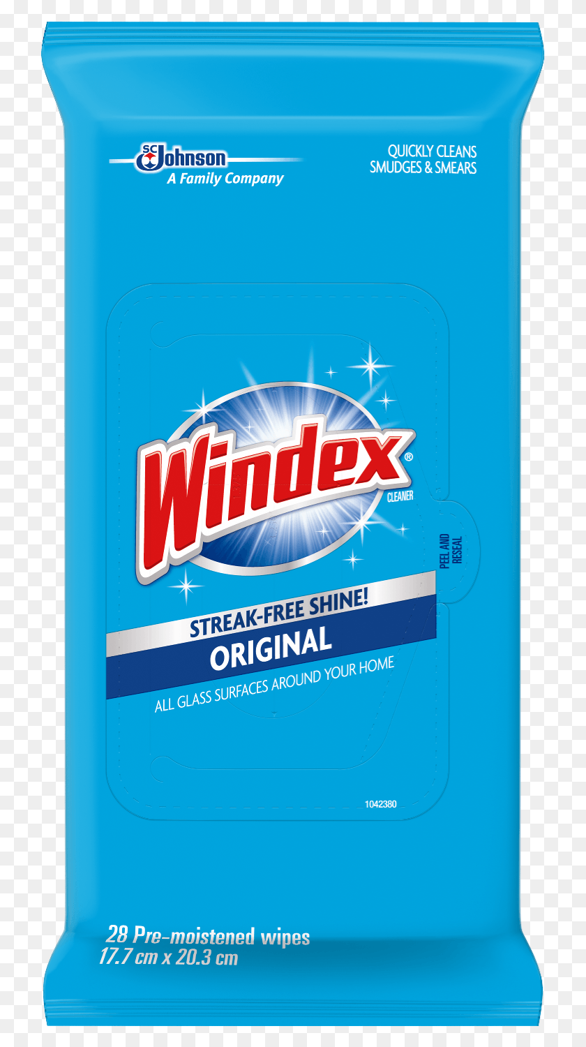 725x1440 Windex Original Glass Wipes 28ct Windex, Advertisement, Poster, Flyer HD PNG Download