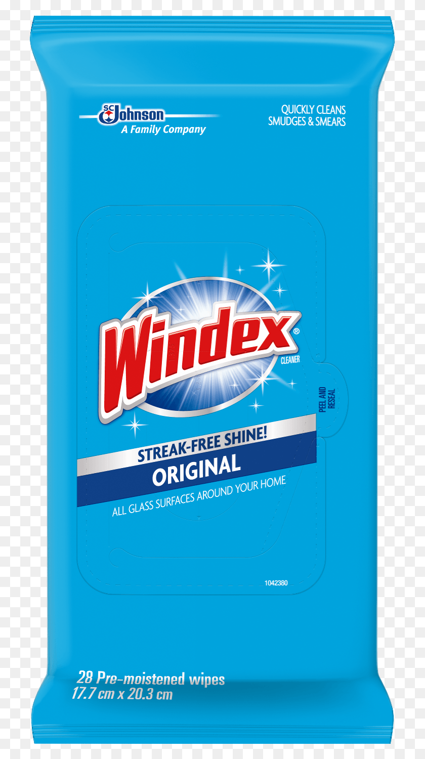 725x1440 Descargar Png Windex Original Glass Wipes 28Ct Windex, Publicidad, Cartel, Flyer Hd Png