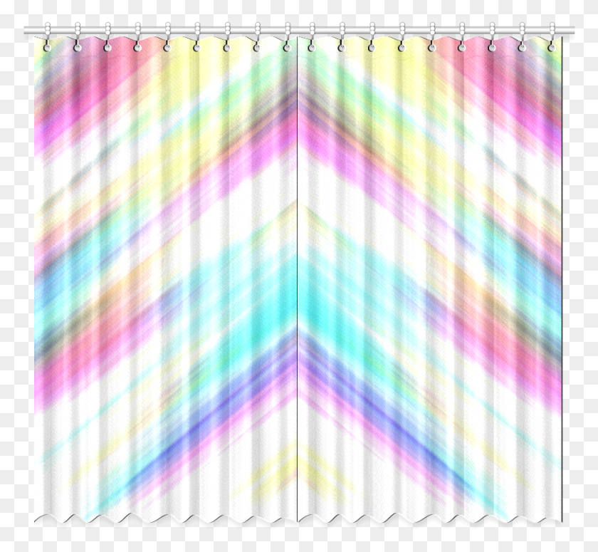 913x838 Window Curtains Transparent Rainbow Shower Curtain, Monitor, Screen, Electronics HD PNG Download