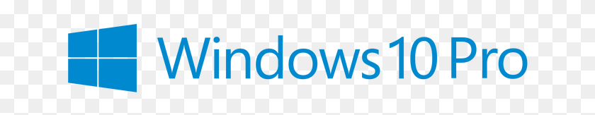 654x103 Windows 10 Pro Blue, Word, Text, Logo HD PNG Download