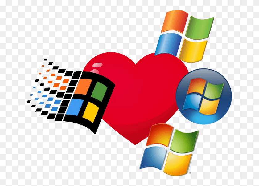 667x544 Логотип Windows 98 На Прозрачном Фоне Windows I Don T Feel So Good, Оружие, Вооружение, Динамит Png Скачать