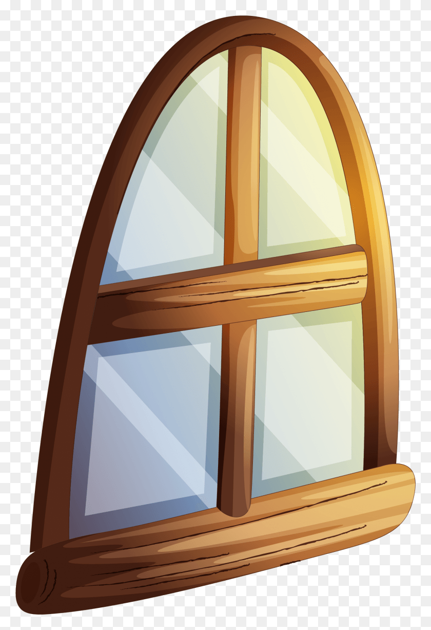 1501x2245 Windows Clip Window Sill Janela Desenho, Furniture, Door, Cabinet HD PNG Download