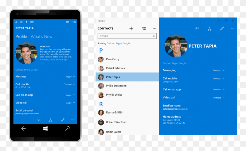 1815x1061 Windows Phone 10 Контакты, Человек, Человек, Мобильный Телефон Hd Png Скачать