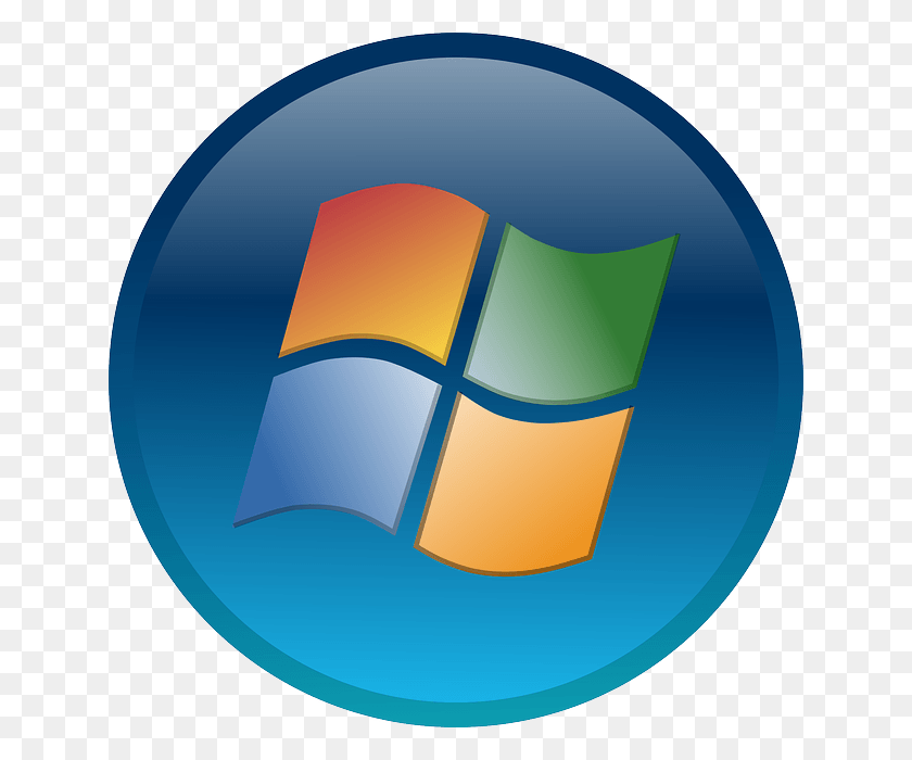 640x640 Windows Start Orb Windows 7 Start Button Small, Logo, Symbol, Trademark HD PNG Download