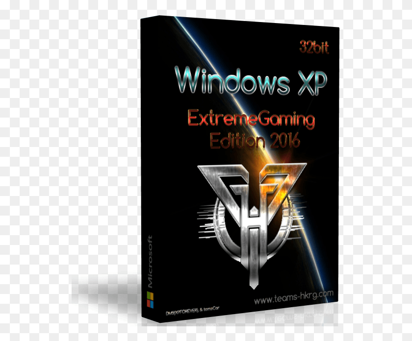 550x636 Windows Xp Extremegaming Edition Windows Xp Sp4 Iso 2014, Quake, Text, Alphabet HD PNG Download