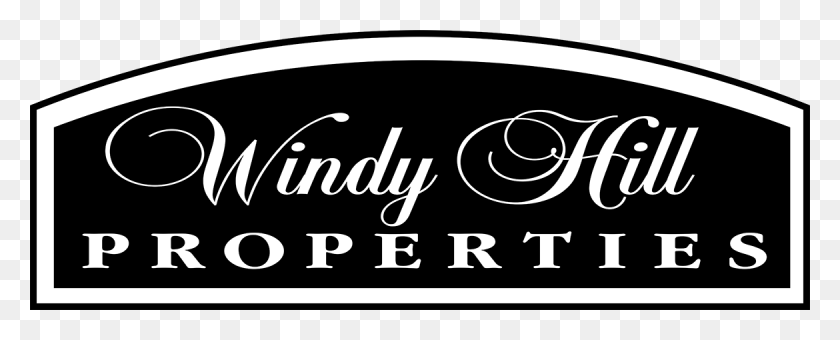 1170x420 Windy Hill Logo Calligraphy, Label, Text, Symbol HD PNG Download