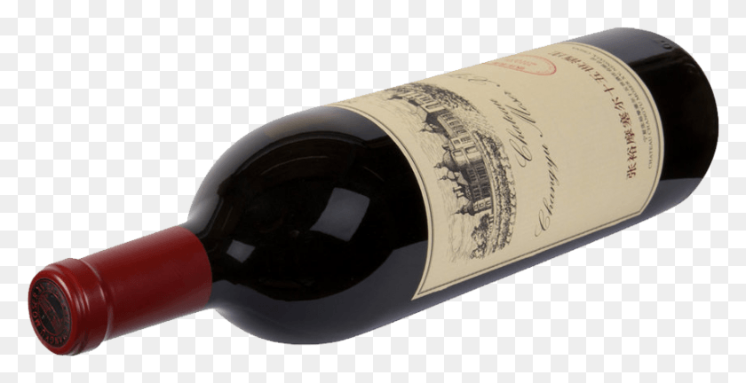 857x409 Wine Bottle Chateau Changyu Moser Xv 2013, Bottle, Wine, Alcohol HD PNG Download