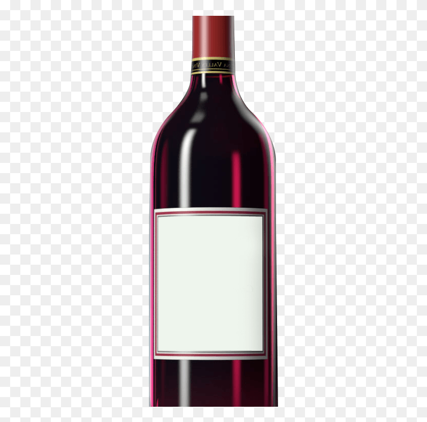 255x769 Бутылка Вина Прозрачное Изображение Бутылка, Вино, Алкоголь, Напиток Hd Png Скачать