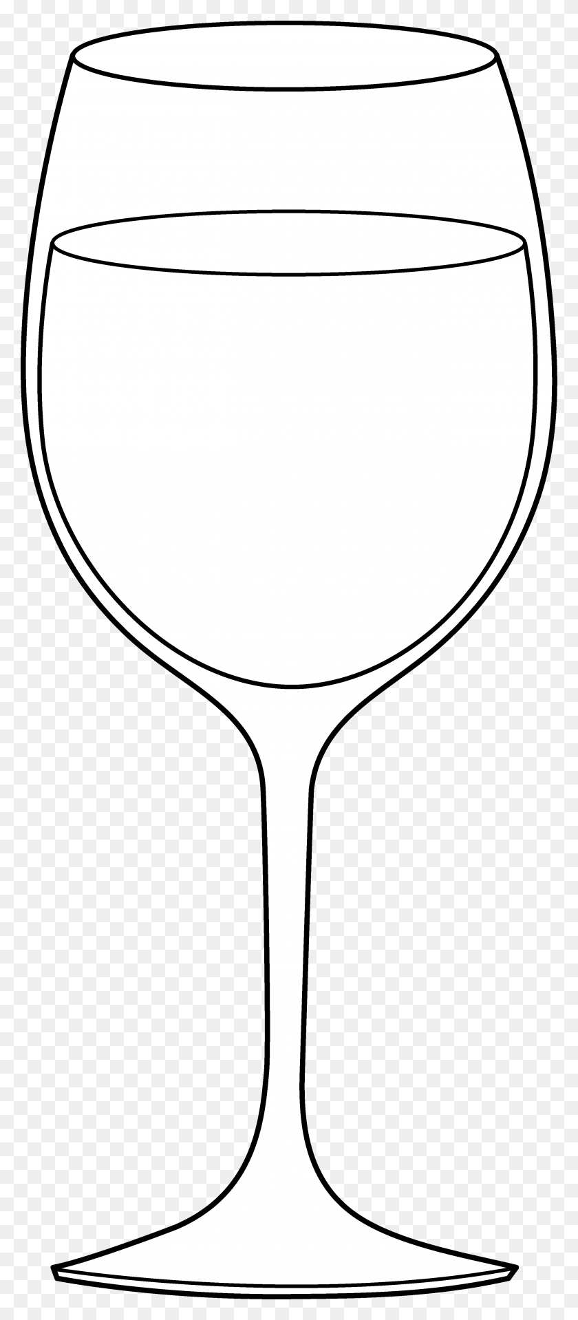 2565x6112 Wine Glass Wine Clip Art Free Clipart Of Glasses White Wine Glass Clipart, Lamp, Glass, Racket HD PNG Download
