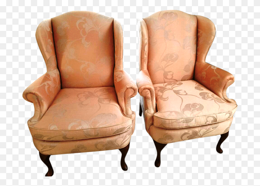 699x542 Wing Back Chairs Ashley Furniture Club Chair, Armchair HD PNG Download