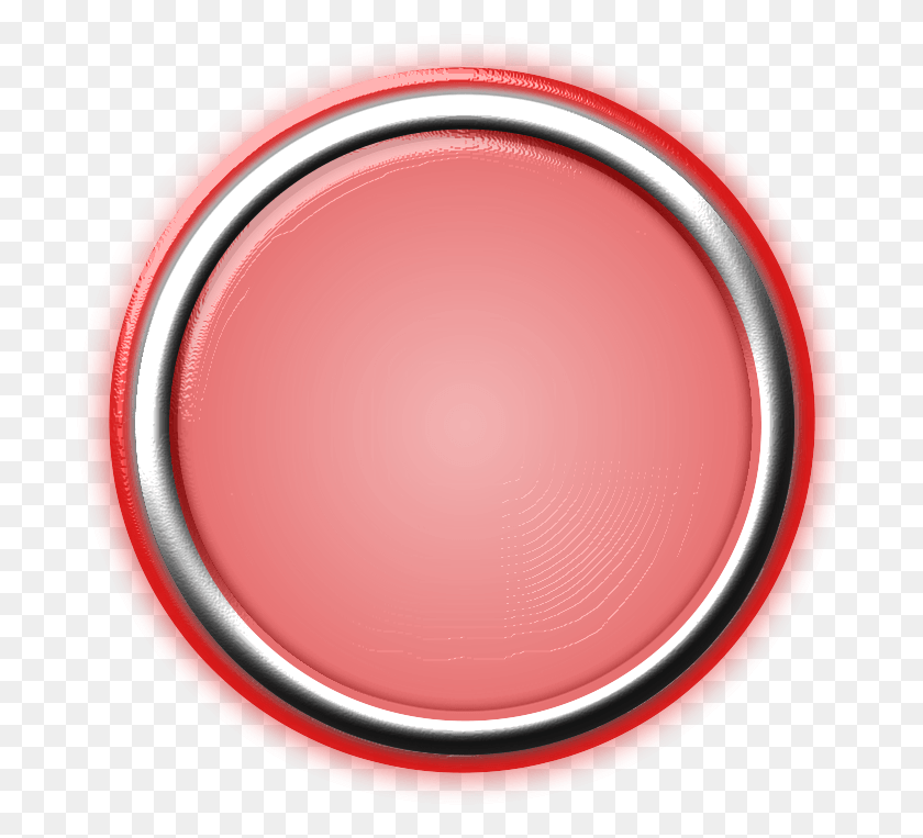 702x703 Wing Clip Art Neon Red Circle, Tape, Cosmetics HD PNG Download