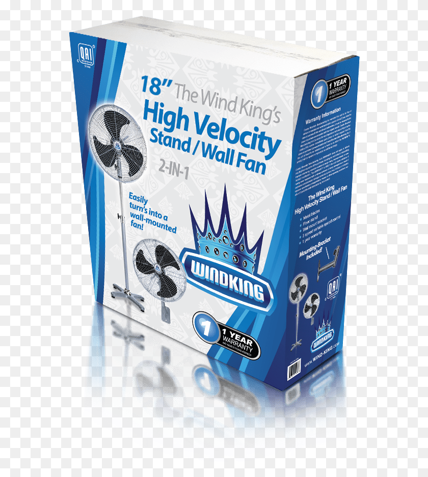 572x877 Wing King High Velocity Standwall Fan Carton, Poster, Advertisement, Flyer HD PNG Download