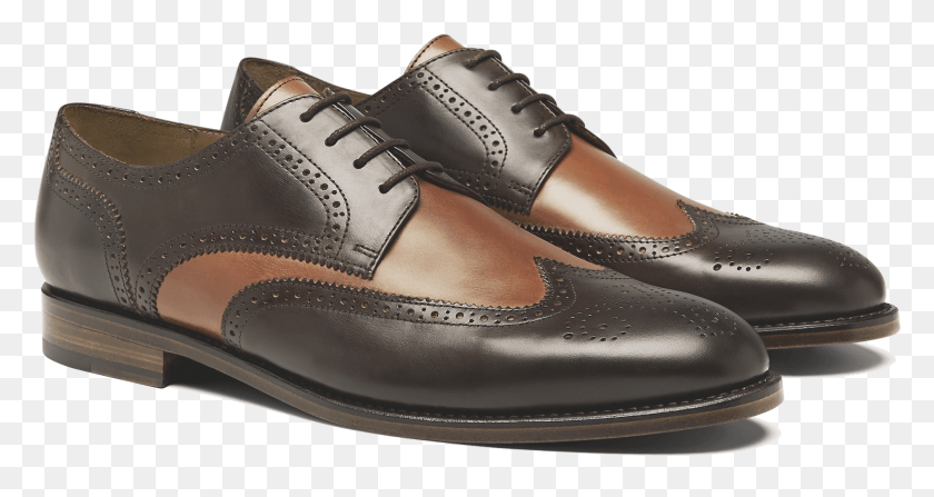 1882x936 Wing Tip Blucher Derby Shoe, Footwear, Clothing, Apparel HD PNG Download