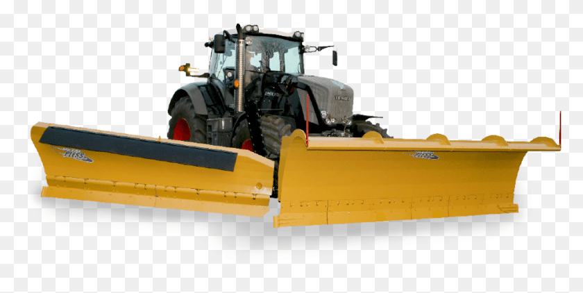 928x431 Wingmaxx Snow Plow Bulldozer, Tractor, Vehicle, Transportation HD PNG Download