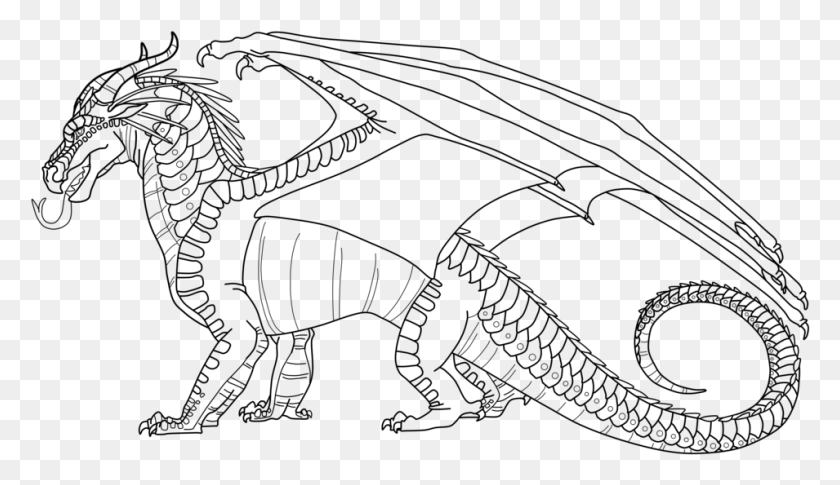 955x521 Wings Of Fire Coloring Pages Printable Dragons Image Wings Of Fire Hybrid Base, Gray, World Of Warcraft HD PNG Download