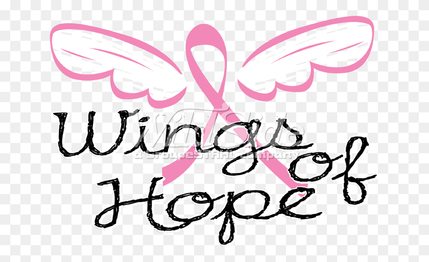 647x453 Wings Of Hope Calligraphy, Text, Graphics HD PNG Download