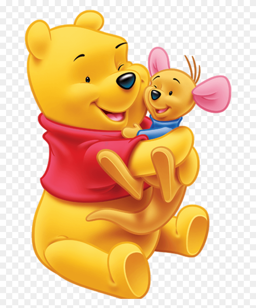 682x949 Winnie Pooh Winnie The Pooh, Toy, Animal, Rattle HD PNG Download
