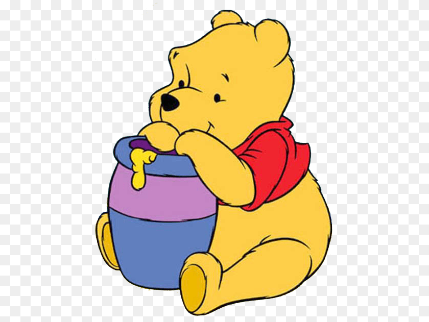 489x631 Winnie The Pooh, Baby, Person, Cartoon PNG