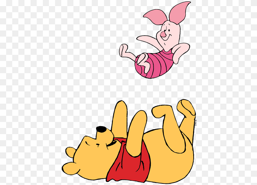 447x607 Winnie The Pooh And Piglet Clip Art Disney Clip Art Galore, Cartoon PNG