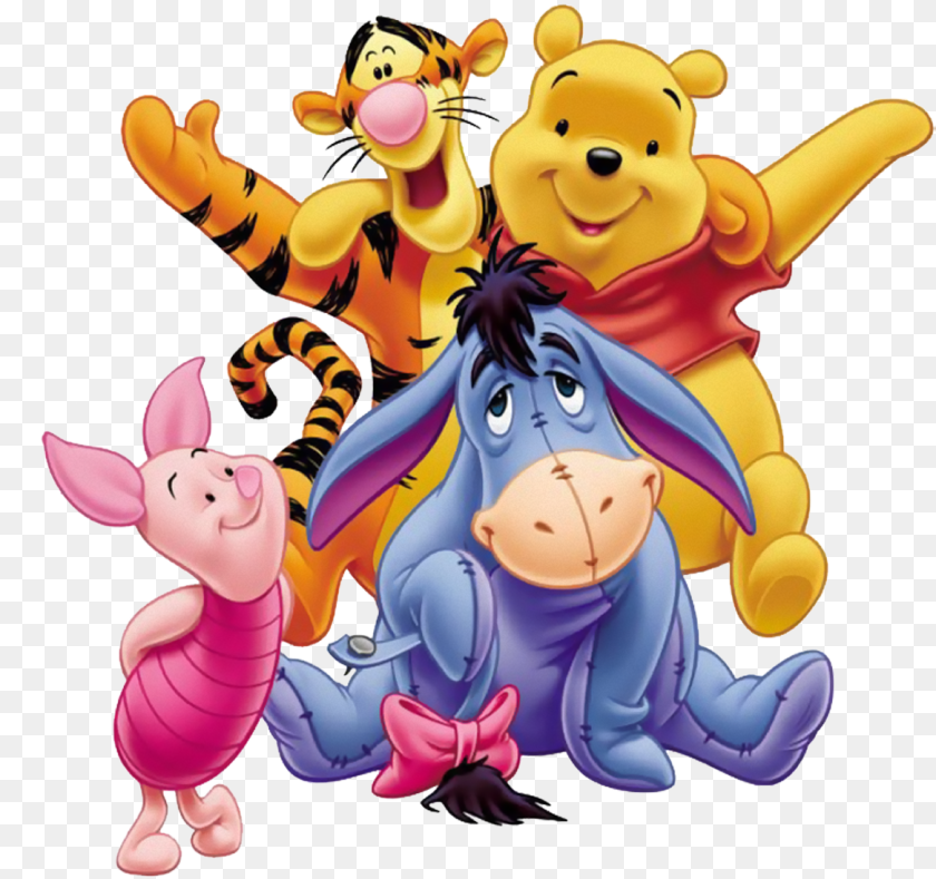 1166x1095 Winnie The Pooh Crew, Book, Comics, Publication, Cartoon PNG