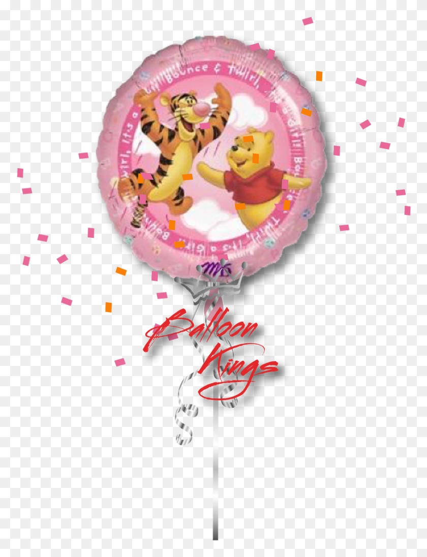 847x1126 Winnie The Pooh Girl Winnie The Pooh Its A Girl Balloon, Paper, Pinata, Toy HD PNG Download