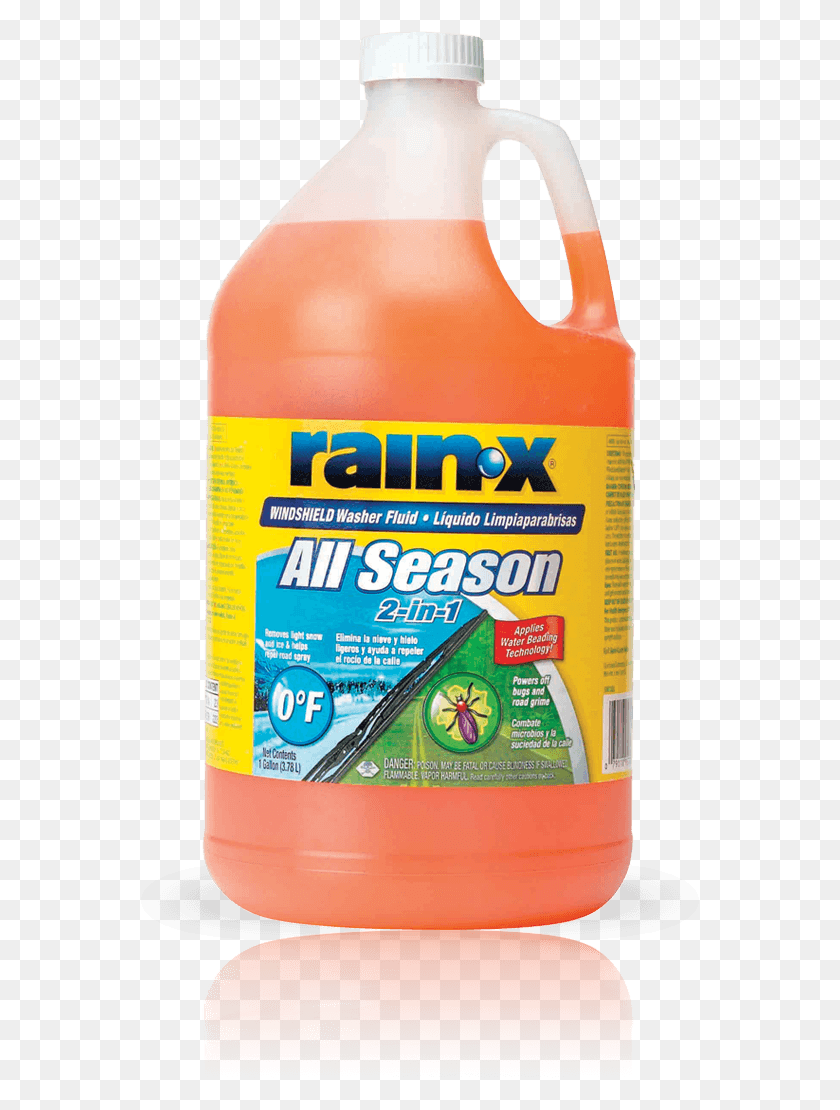 615x1050 Winshield Washer Fluid 2 В 1 All Season 0 Degrees Rain X Омывательная Жидкость Для Лобового Стекла, Бутылка, Напиток, Напиток Png Скачать