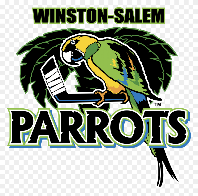 2051x2030 Winston Salem Parrots Logo Transparent Macaw, Parrot, Bird, Animal HD PNG Download