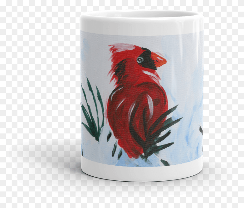 818x690 Winter Cardinal, Chicken, Poultry, Fowl HD PNG Download