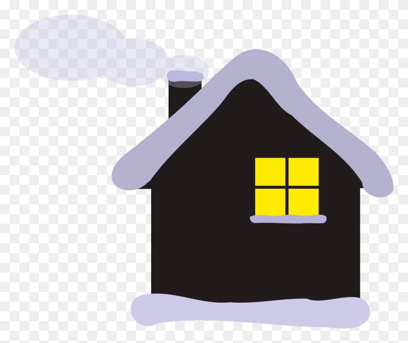 2400x1985 Winter Cottage Icons Winter Wooden House Clipart, Hammer, Tool, Axe HD PNG Download