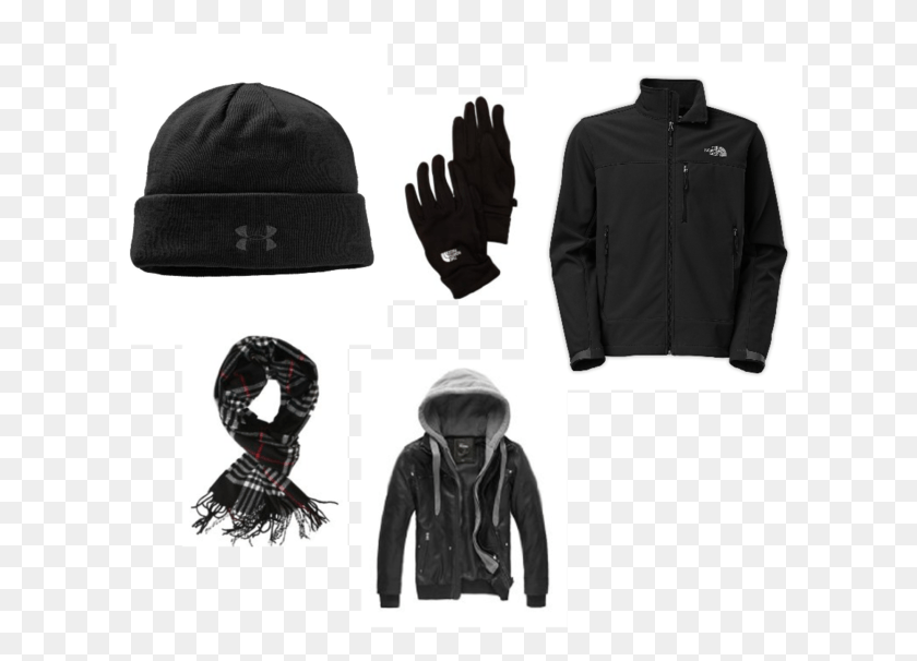 630x546 Winter Gear Collage Winter Clothes, Clothing, Apparel, Helmet HD PNG Download