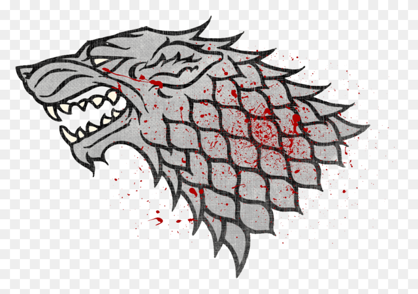 986x670 Winter Is Coming Wolf Symbol Stark Sigil White Walkers, Dragon HD PNG Download