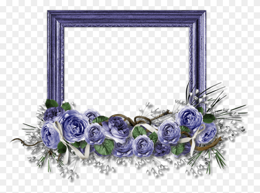800x579 Зимние Воспоминания Freebie Frame Cluster Frame Winter, Graphics, Floral Design Hd Png Download