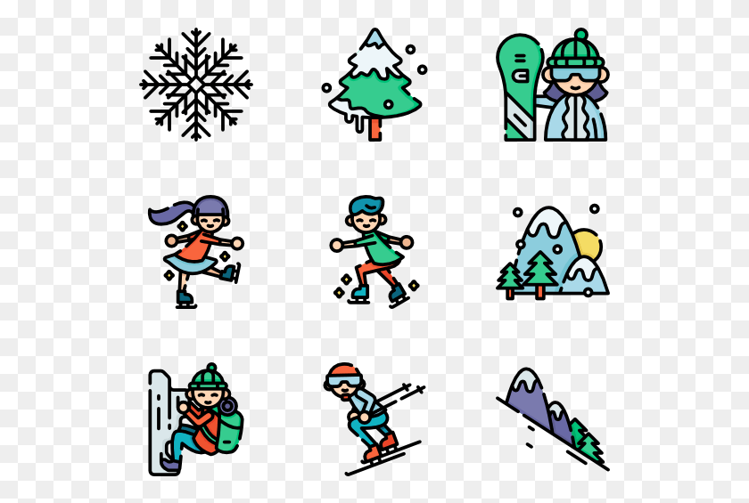 529x505 Winter Sports Christmas Day, Super Mario, Poster, Advertisement HD PNG Download