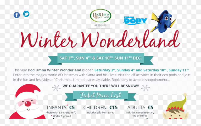 960x578 Winter Wonderland Portumna Flyer, Advertisement, Poster, Paper HD PNG Download