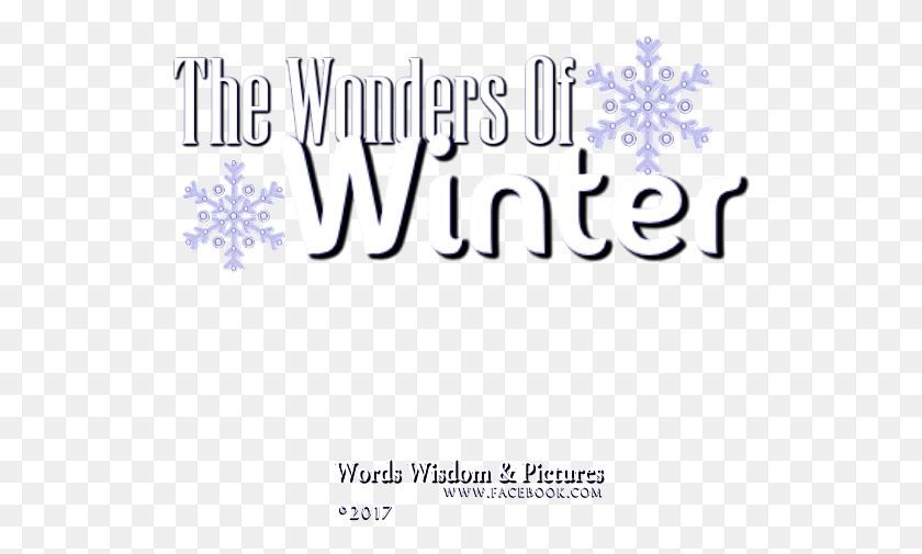 528x445 Winter Word Art Winter Word Art, Text, Snowflake, Alphabet HD PNG Download