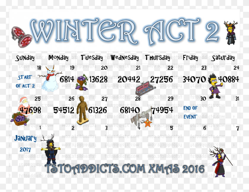 1662x1254 Winter Xmas Calendar 2016 Cartoon, Person, Human, Super Mario HD PNG Download