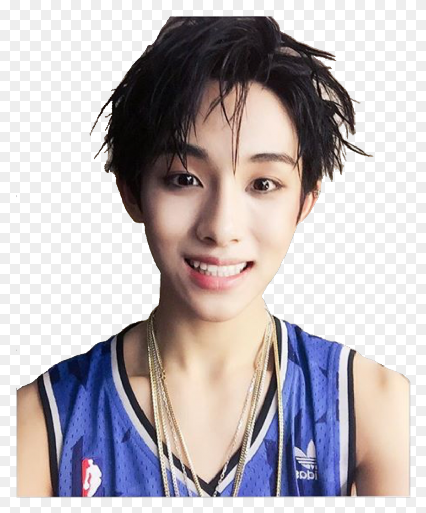 1003x1225 Winwin Nct, Face, Person, Necklace HD PNG Download