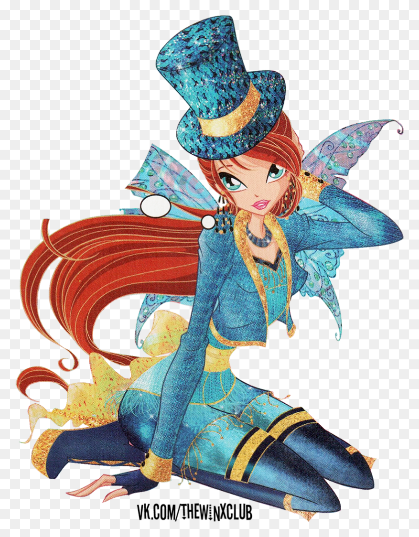 816x1063 Winx Club Fond D39cran Possibly Containing A Boater Vinks Hellouin, Clothing, Apparel HD PNG Download