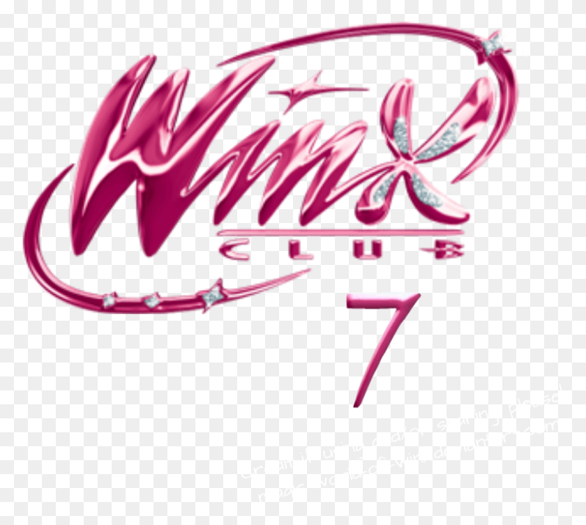 798x709 Winx Club Season 7 Logo By Magic World Of Winx, Text, Advertisement, Flyer HD PNG Download