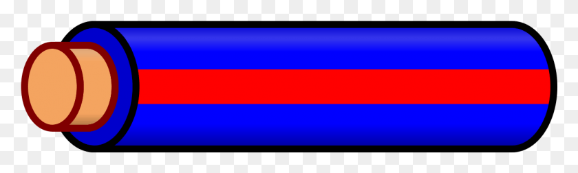 1233x305 Wire Blue Red Stripe Parallel, Flag, Symbol, Text HD PNG Download