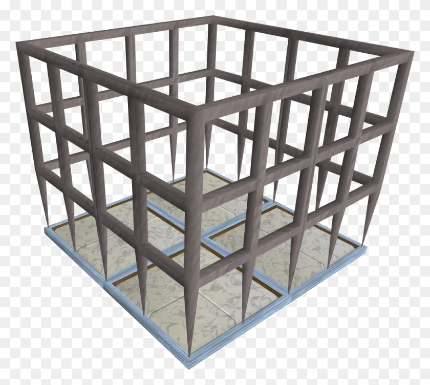 975x866 Wire Cage Transparent Background, Building, Architecture, Staircase HD PNG Download